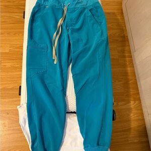 FIGS Teal Zamora Jogger Scrub Pants SP